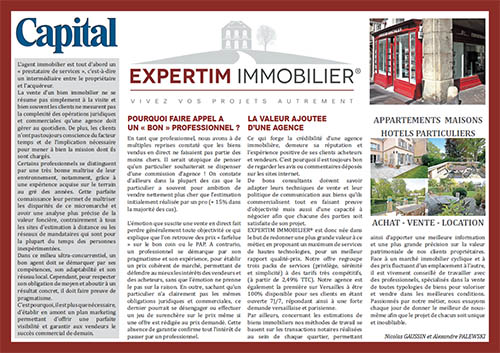 Capital - Expertim Immobilier